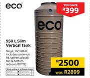 Eco 950Ltr Slim Vertical Tank