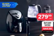 1.7L Cordless Glass Kettle-Each