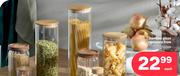 Bamboo Glass Canisters-200ml