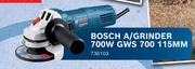 Bosch A/ Grinder 700W GWS 700 115mm