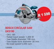 Bosch Circular Saw GKS190