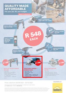 Builders : Bosch Power Tools Promotion (28 August - 3 October 2021), page 2