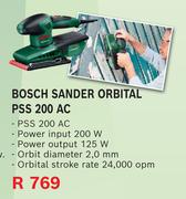Bosch Sander Orbital PSS 200 AC