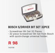 Bosch S/Driver Bit Set 32 Pce