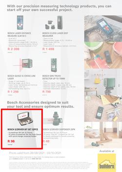 Builders : Bosch Power Tools Promotion (28 August - 3 October 2021), page 4