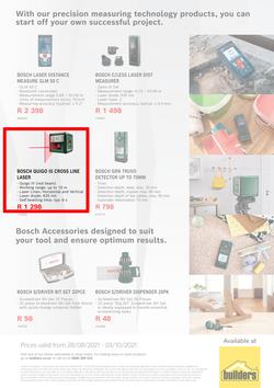 Builders : Bosch Power Tools Promotion (28 August - 3 October 2021), page 4