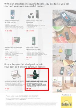 Builders : Bosch Power Tools Promotion (28 August - 3 October 2021), page 4