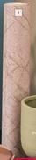 Fired Earth Trellis Grey Wallpaper-530mm x 10m