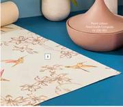 Fired Earth Pastel Floral Grey Wallpaper-530mm x 10m