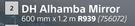 DH Alhamba Mirror 600mm x 1.2m