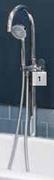 Lusso Roya Freestanding Chrome Bath Mixer