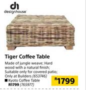 Designhouse Tiger Coffee Table