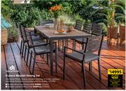 Designhouse 9 Piece Mayfair Dining Set