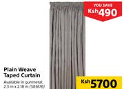 Eyelet Curtain 2.3 m x 2.23 m