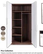 Pico Collection Wardrobe 2.3 m (h) x 1.8 m (w) x 580 mm (d)