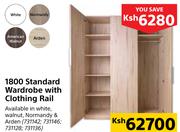 1800 Standard Wardrobe With Clothing Rail