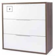 Pico Collection Chest Of Drawers 900 mm (h) x 900 mm (w) x 450 mm (d)