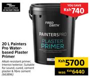 Fired Earth Painters Pro Water-Based Plaster Primer-20Ltr