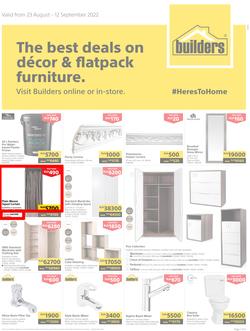 Builders Kenya : The Best Deals On Decor & Flatpack Furniture (23 August - 12 September 2022), page 1