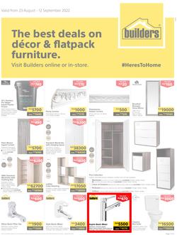 Builders Kenya : The Best Deals On Decor & Flatpack Furniture (23 August - 12 September 2022), page 1