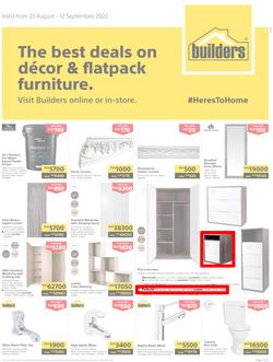 Builders Kenya : The Best Deals On Decor & Flatpack Furniture (23 August - 12 September 2022), page 1