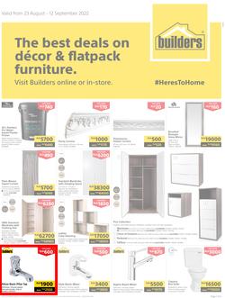 Builders Kenya : The Best Deals On Decor & Flatpack Furniture (23 August - 12 September 2022), page 1