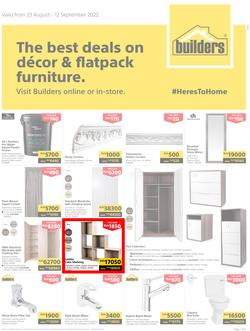 Builders Kenya : The Best Deals On Decor & Flatpack Furniture (23 August - 12 September 2022), page 1