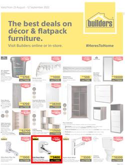 Builders Kenya : The Best Deals On Decor & Flatpack Furniture (23 August - 12 September 2022), page 1