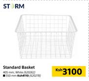 Storm Standard Basket (White) 405mm