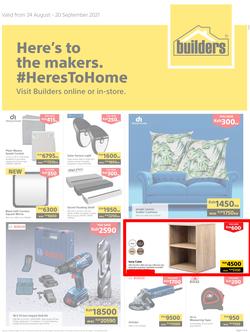 Builders Kenya : Here's To The Makers (24 August - 20 September 2021), page 1