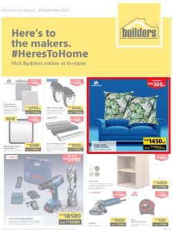 Builders Kenya : Here's To The Makers (24 August - 20 September 2021), page 1