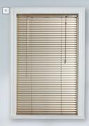 Design House 25mm Aluminium Fawn Venetian Blinds-1m x 600mm Each