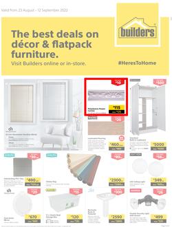Builders Kitwe : The Best Deals On Decor & Flatpack Furniture (23 August - 12 September 2022), page 1