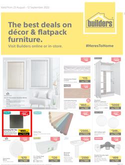 Builders Kitwe : The Best Deals On Decor & Flatpack Furniture (23 August - 12 September 2022), page 1