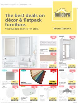 Builders Kitwe : The Best Deals On Decor & Flatpack Furniture (23 August - 12 September 2022), page 1
