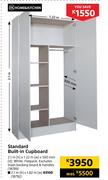 Home & Kitchen Standard Built In Cupboard-2.1m (h) x 1.22m (w) x 500mm (d)