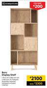 Home&Kitchen Buru Display Shelf 1.78m (h) x 800mm (w) x 360mm (d)