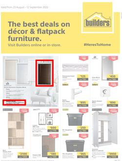 Builders Lusaka & Makeni : The Best Deals On Decor & Flatpack Furniture (23 August - 12 September 2022), page 1