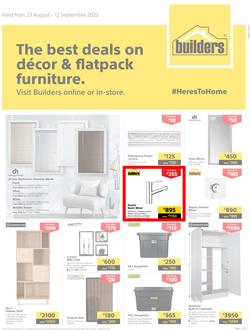 Builders Lusaka & Makeni : The Best Deals On Decor & Flatpack Furniture (23 August - 12 September 2022), page 1