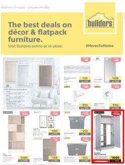 Builders Lusaka & Makeni : The Best Deals On Decor & Flatpack Furniture (23 August - 12 September 2022), page 1