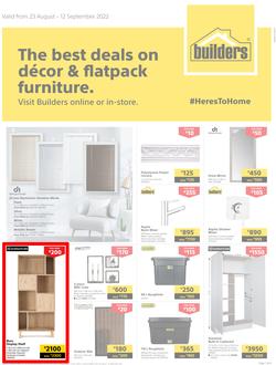 Builders Lusaka & Makeni : The Best Deals On Decor & Flatpack Furniture (23 August - 12 September 2022), page 1