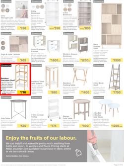 Builders : Here's To Stacking, Shelving And Self-Assembly (23 August - 17 October 2022), page 3