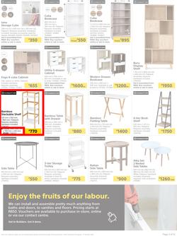 Builders : Here's To Stacking, Shelving And Self-Assembly (23 August - 17 October 2022), page 3