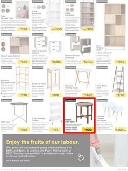 Builders : Here's To Stacking, Shelving And Self-Assembly (23 August - 17 October 2022), page 3