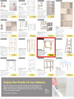 Builders : Here's To Stacking, Shelving And Self-Assembly (23 August - 17 October 2022), page 3