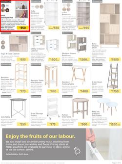 Builders : Here's To Stacking, Shelving And Self-Assembly (23 August - 17 October 2022), page 3