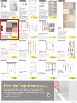 Builders : Here's To Stacking, Shelving And Self-Assembly (23 August - 17 October 2022), page 3