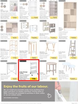 Builders : Here's To Stacking, Shelving And Self-Assembly (23 August - 17 October 2022), page 3