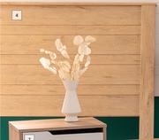 HK Headboard Alabaster-1.36m (h) x 1.8m (w) x 40mm (d)