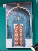 DH Moroccan Blue Building Canvas-600mm x 900mm